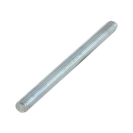 5x100 mm pręt gwintowany metryczny kl 4.8 biały ocynk