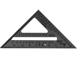 Kątownik aluminiowy ze stopką 250 mm Vorel