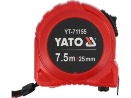 Miara wijana 7,5 m x25 mm Yato