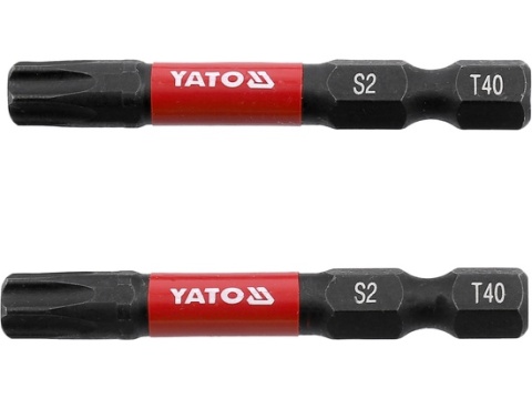 YT-78057 Bity udarowe torx T40 1/4' L55 mm kpl 2 szt
