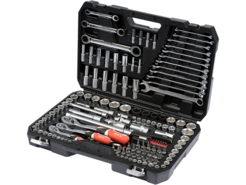 ZESTAW NARZĘDZIOWY 1/4'', 3/8'' I 1/2'', 150 SZT.