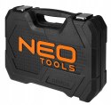 Klucze Nasadowe 110 elementów 1/2", 1/4" Walizka NEO TOOLS