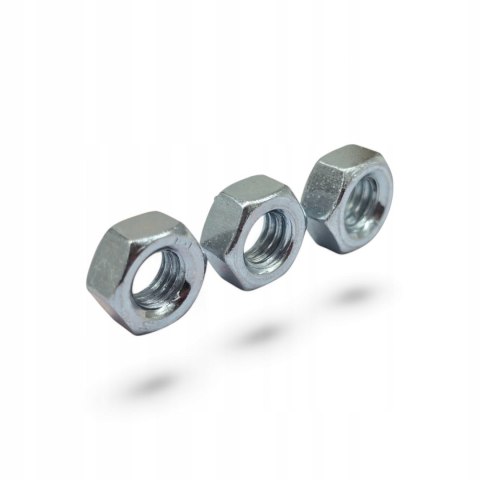 Nakrętka M6 Sześciokątna Ocynkowana DIN934 Srebrna 1kg