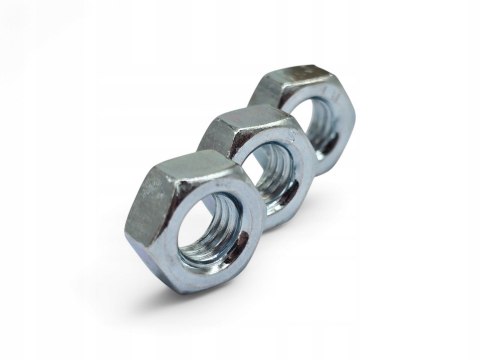Nakrętka M8 Sześciokątna Ocynkowana DIN 934 Srebrna1kg