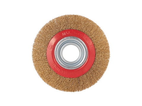 Szczotka druciana 150x32mm + kpl. Redukcji