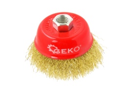 Szczotka druciana mosiężna czołowa 65mm do szlifierki M14