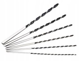 WIERTŁA DO DREWNA zestaw DŁUGIE 300 MM 6szt 6-14mm