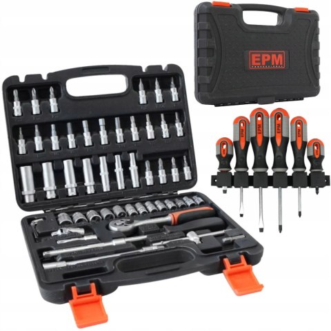 Zestaw narzędzi EPM 5908235764184 52 el.
