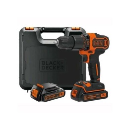 akumulatorowa wiertarko-wkrętarka udarowa Black+Decker [BDCHD18KB-QW] 18V Li-Ion, 2x1,5Ah
