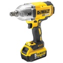 akumulatorowy klucz udarowy 1/2'', 950Nm, 18V Li-lon 2x5,0Ah DeWALT [DCF899P2-QW]