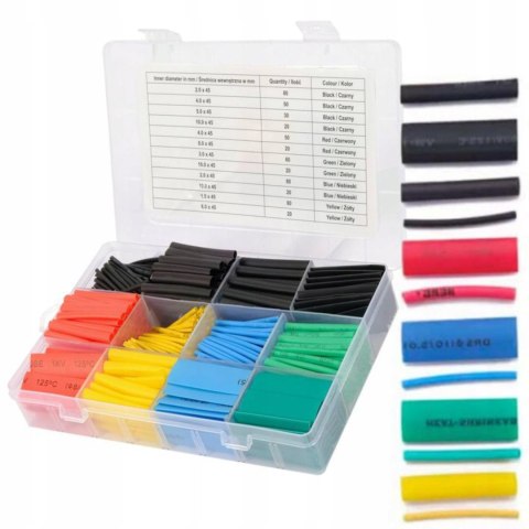 Koszulki termokurczliwe 530 sztuk YT-068672 yato