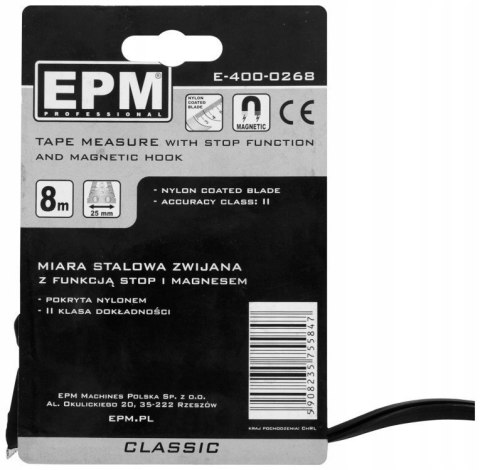 MIARA ZWIJANA CLASSIC 3M*16MM EPM