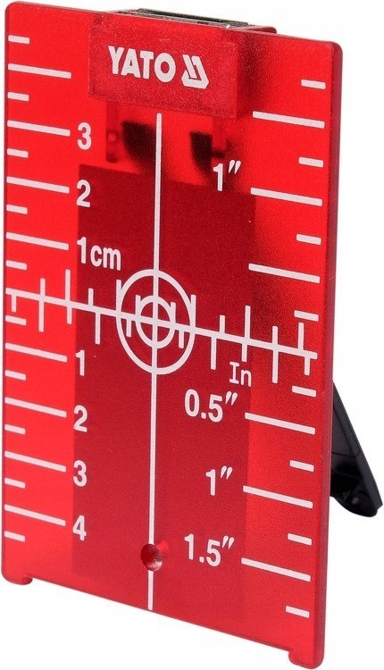 PŁYTKA TARCZA CELOWNICZA DO LASERA CZERWONEGO YATO