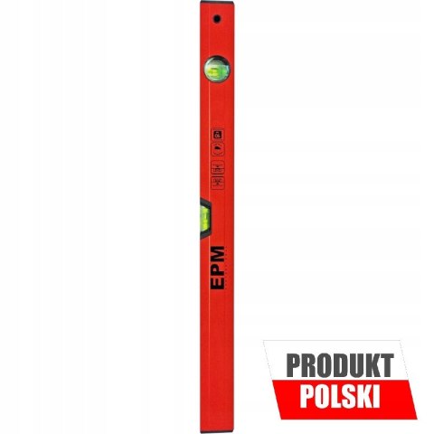 POZIOMICA MALOWANA WSKAŹNIK POZIOMU I PIONU 80CM EPM