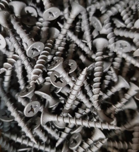 WKRĘT CZARNY FOSFATOWANY DO DREWNA 3,5 X 35 1 KG