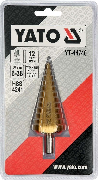 Wiertło stopniowe Yato YT-44741 4-22 mm