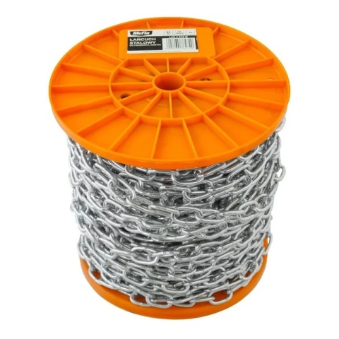 ŁAŃCUCH KRÓTKI D-1 3MM OCYNK na METRY