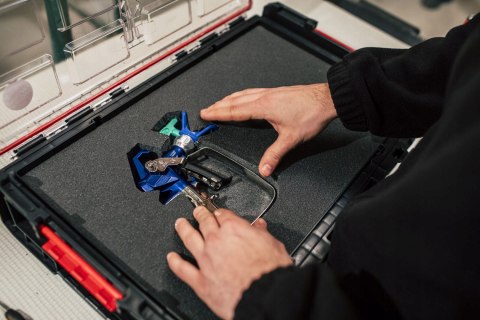 Qbrick Skrzynka narzędziowa organizer PRO 300 MFI z pianką