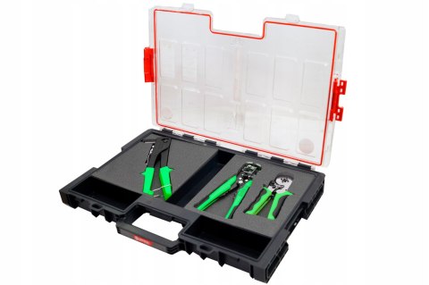 Qbrick Skrzynka narzędziowa organizer PRO 300 MFI z pianką