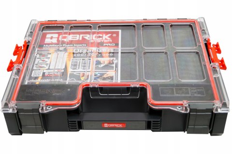 Qbrick Skrzynka narzędziowa organizer PRO 300 MFI z pianką