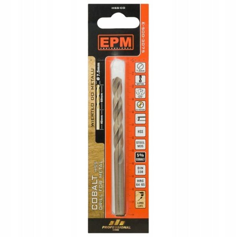 Wiertło hss-cobalt 8.5 MM