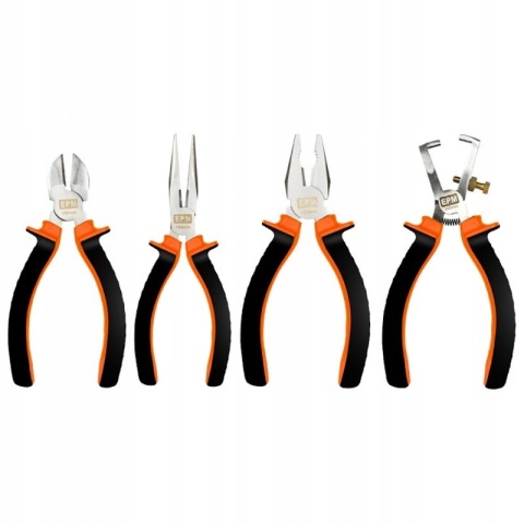 Zestaw szczypiec 4 sztuki 160mm EPM E-400-0039